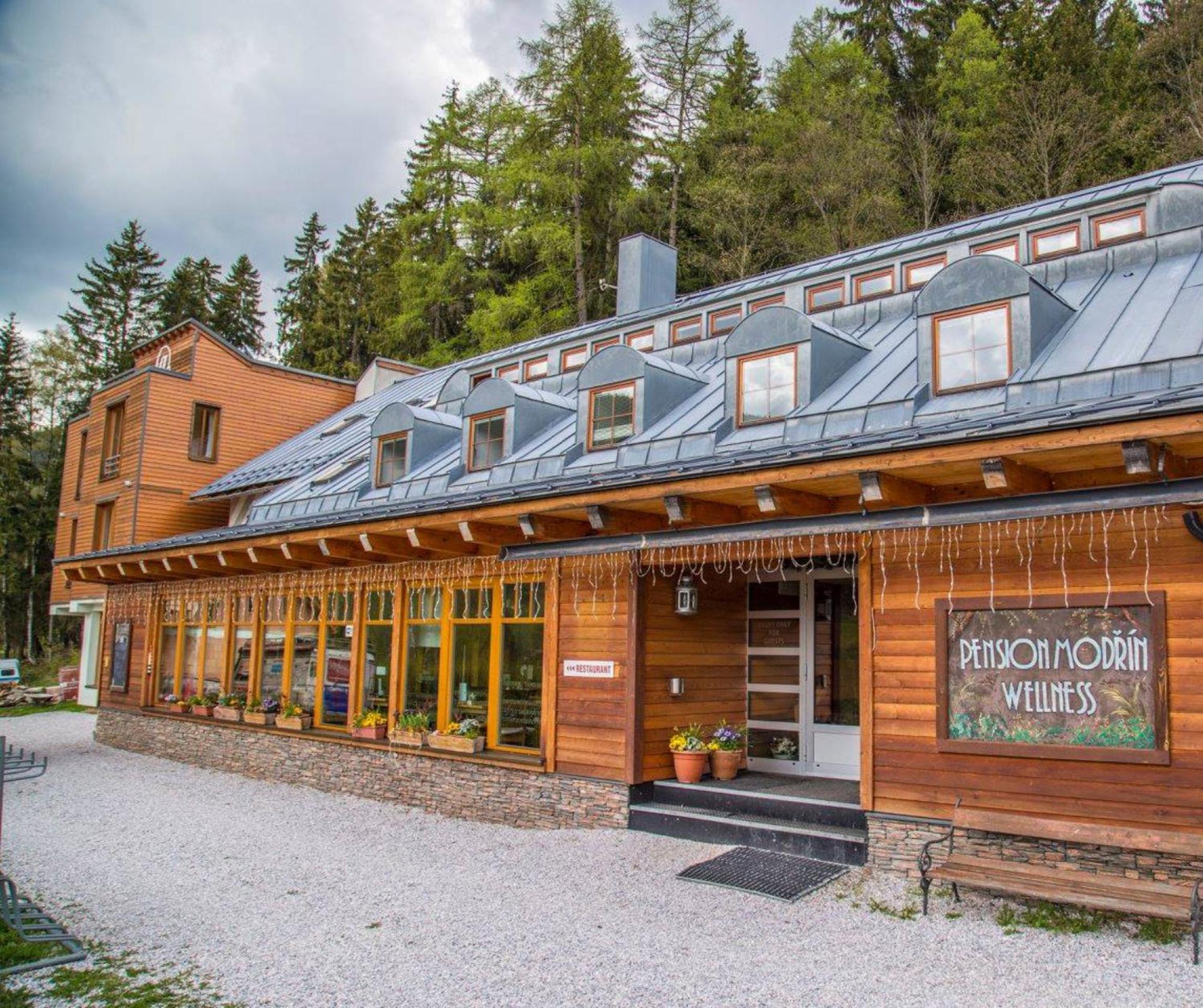 Hotel Modrin Pec pod Snezkou Exterior foto