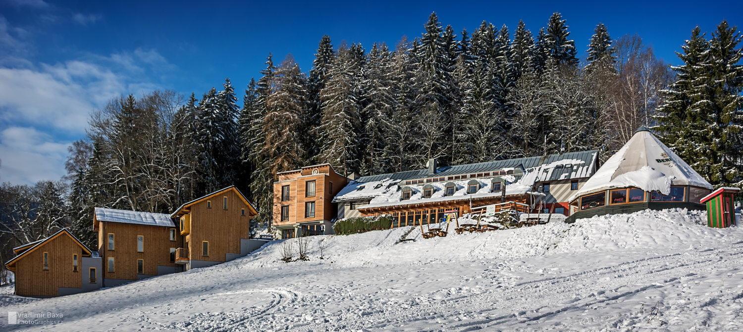 Hotel Modrin Pec pod Snezkou Exterior foto
